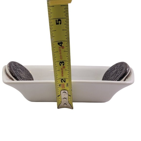 Vintage Oreo Cookies Tray Ceramic Cookie Ice Cream Dessert Dish Kraft 31995 Bowl - Picture 7 of 16